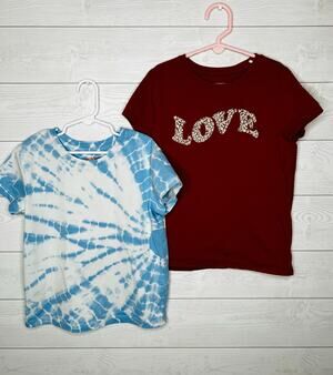 Cat & Jack girls' short sleeve T-shirts Size Medium (8)